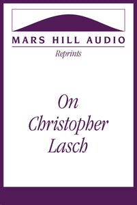 On Christopher Lasch