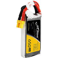 Tattu 650mAh 2S1P 75C 7.4V Lipo Akku mit XT30 Stecker   LiPo24.de