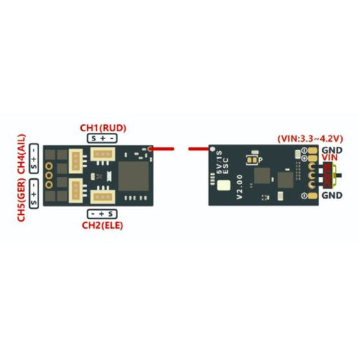 fm micro rx42d 4ch 5a telem dsmx dsm2_2