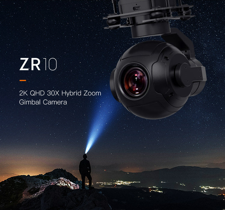 SIYI ZR10 2K 3 Achsen Gimbal Kamera 30x Zoom mit Ethernet